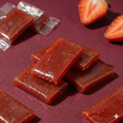 Shakambaris Strawberry Toffees – 200 g
