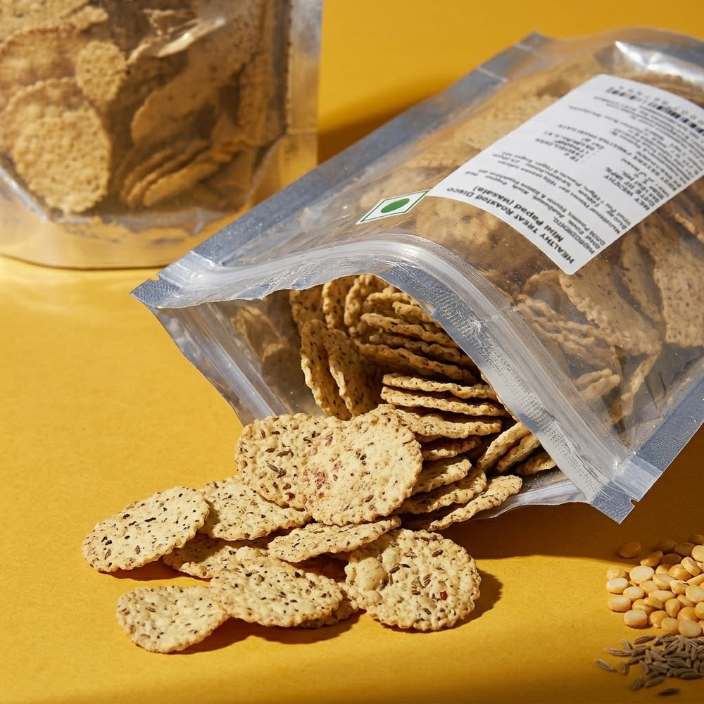 Healthy Treat Roasted Disco Mini Papad – 70 g