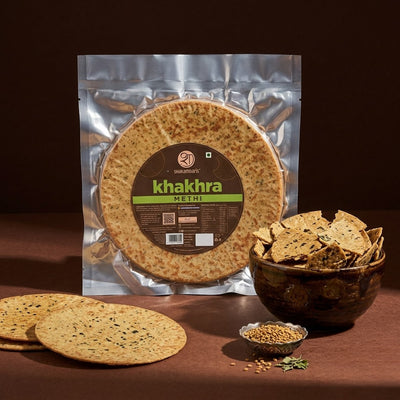 Shakambaris Methi Khakhra – 200 g Pouch