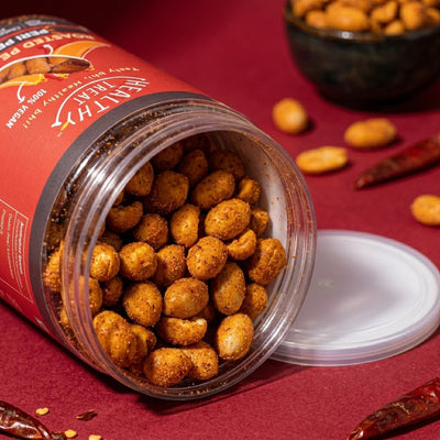 Healthy Treat Roasted Peri Peri Peanuts – 200 g Jar