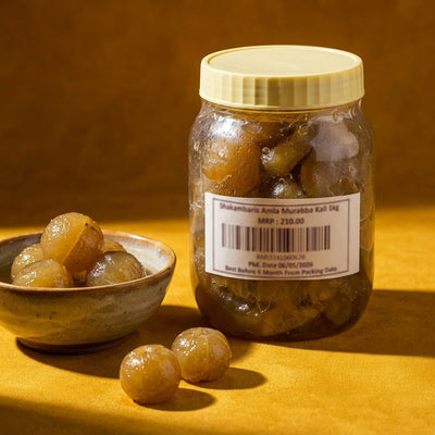 Shakambaris Amla Murabba Kali – 1 kg