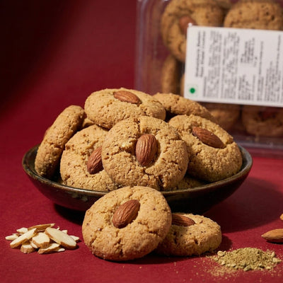 Shakambaris Badam Naan Khatai Cookies – 250 g Box