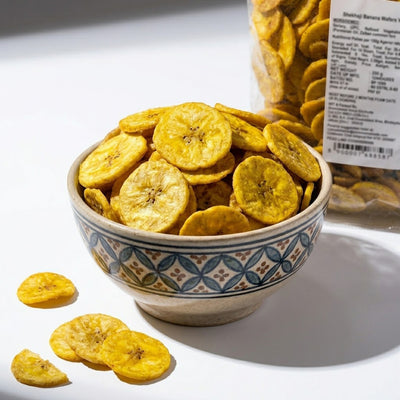 Shekhaji Banana Wafers Yellow – 200 g Pouch