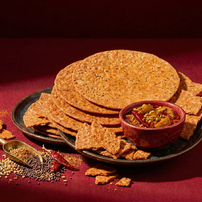 Shakambaris Achar Masala Khakhra – 200 g Pouch