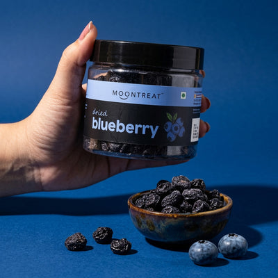 Moontreat Dried Blueberry – 200 g Jar