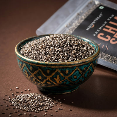 Moontreat Raw Chia Seeds – 300 g Pouch