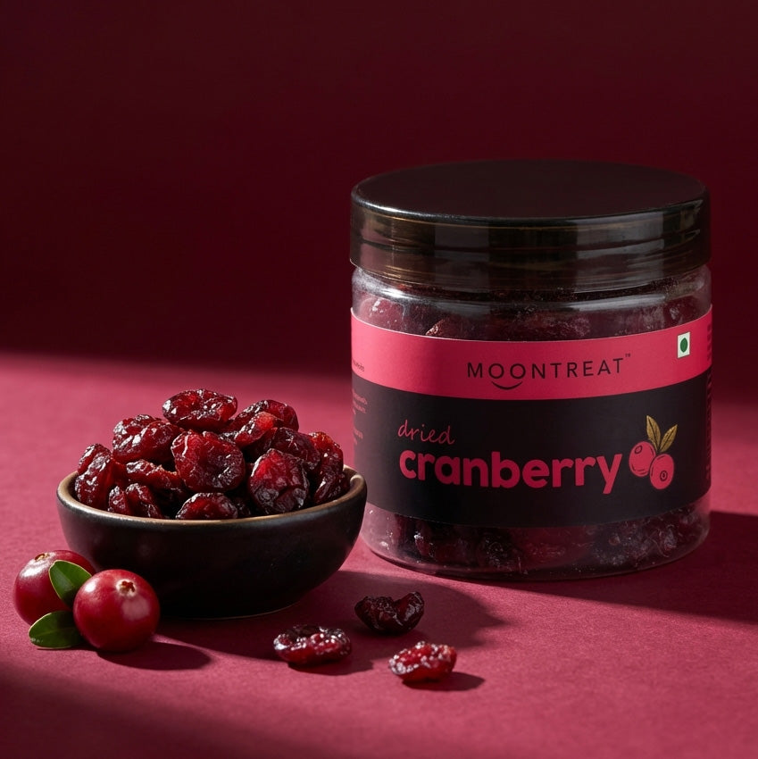 Moontreat Dried Cranberry – 200 g Jar