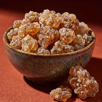 Shakambaris Edible Gum, Coarse (Gond Mota)