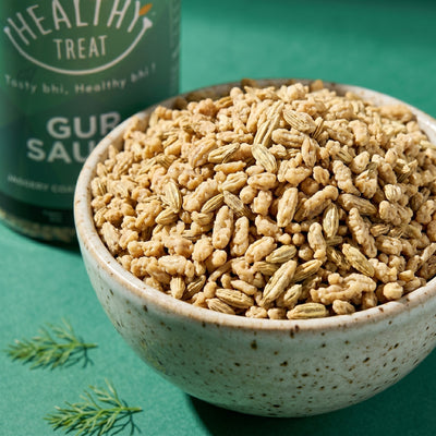 Healthy Treat Gud Saunf – 80 g Jar