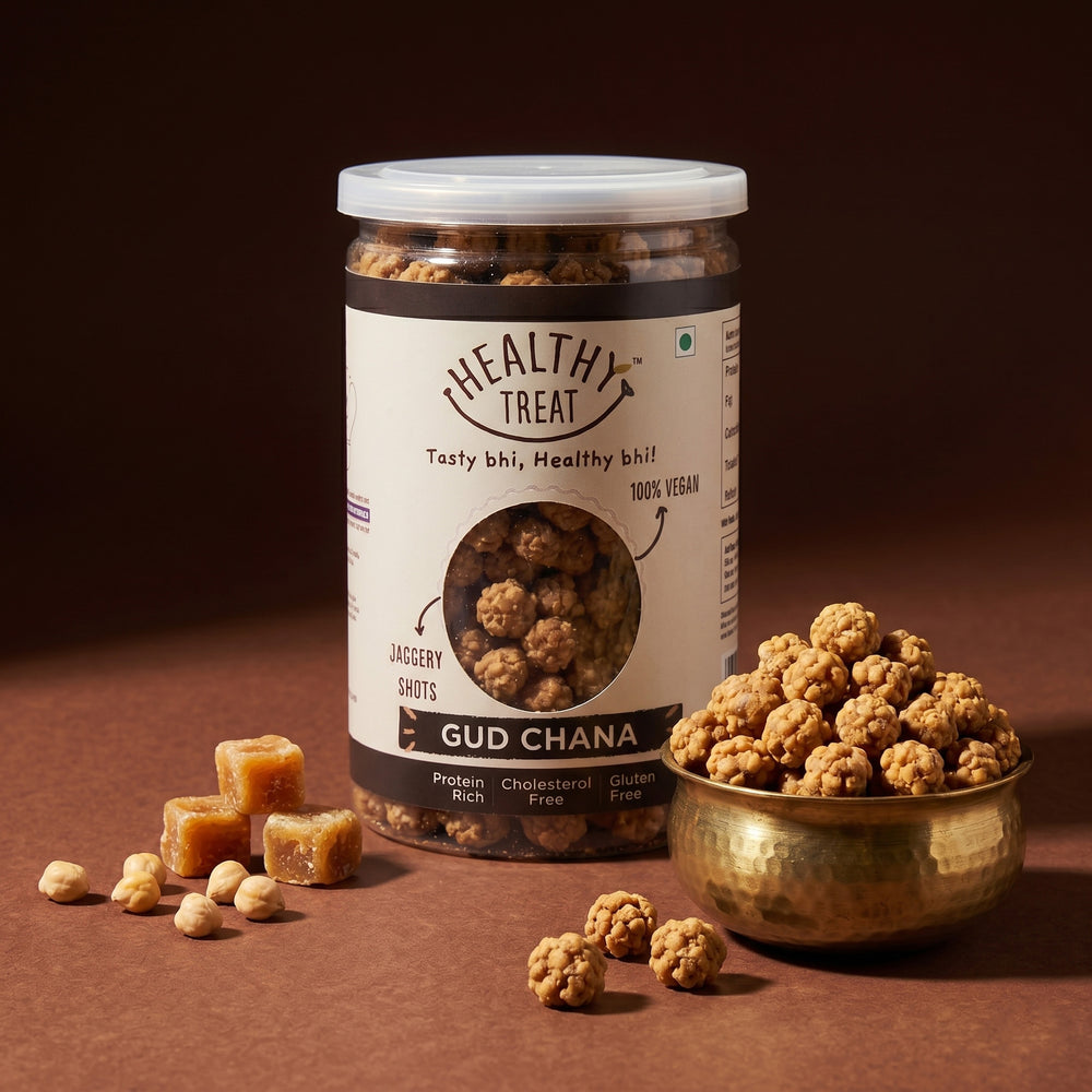 Healthy Treat Gud Chana – 200 g Jar