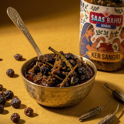 Saas Bahu Ker Sangri Aachar – 500 g Jar