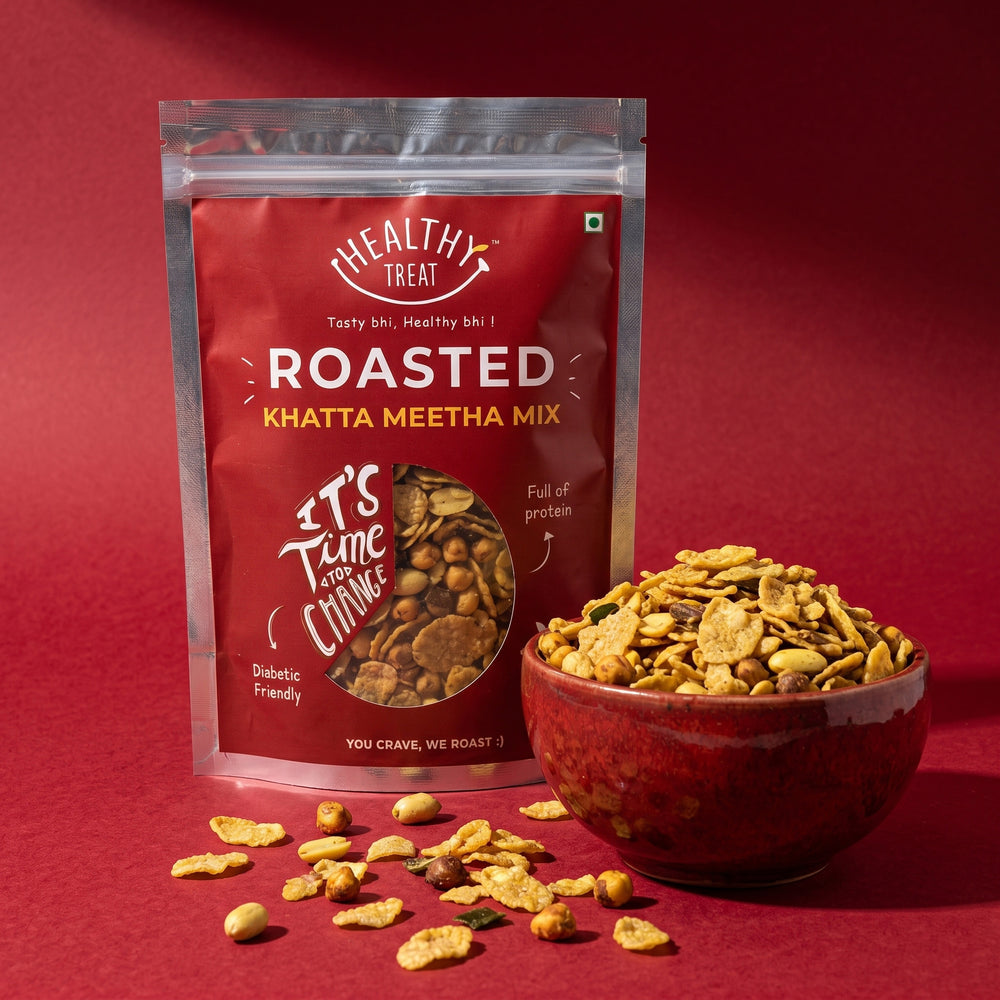 Healthy Treat Roasted Khatta Meetha – 150 g Pouch