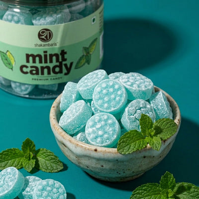 Shakambaris Mint Candy – 250 g Jar