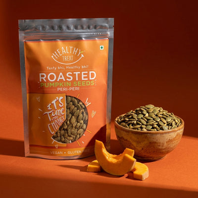 Healthy Treat Roasted Pumpkin Seed Peri Peri – 150 g Pouch
