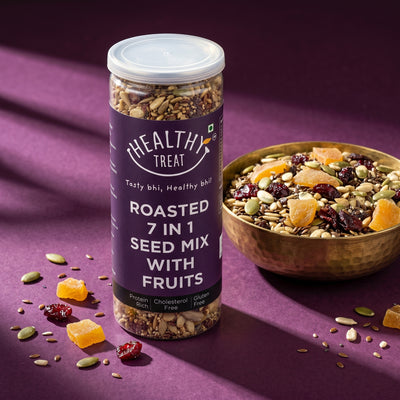 Healthy Treat 7-In-1 Seed Mix with Fruit – 150 g Jar
