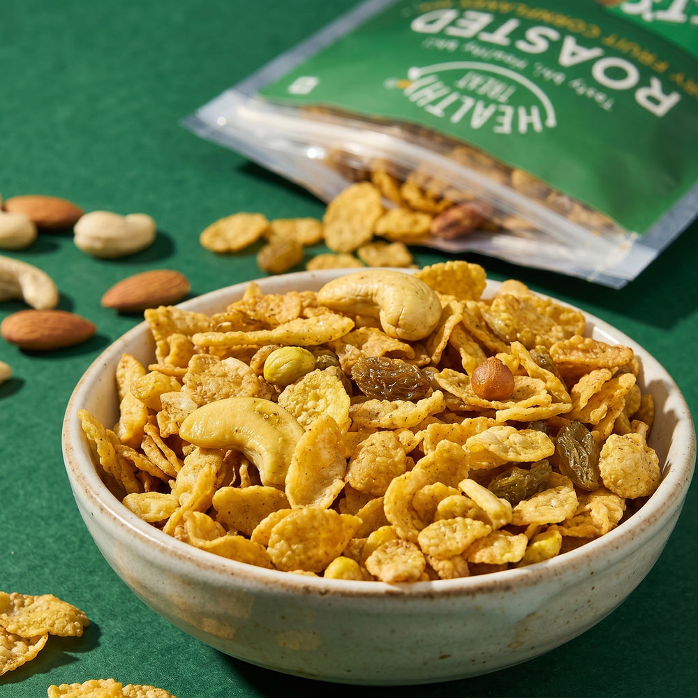 Healthy Treat Dry Fruit Cornflakes Mix – 150 g Pouch