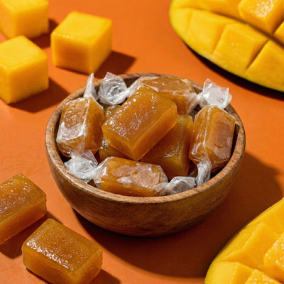 Shakambaris Mango Toffee – 500 g PP Pack