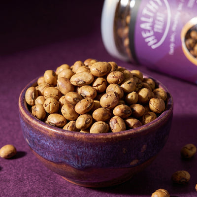 Healthy Treat Roasted Soybean – 200 g Jar
