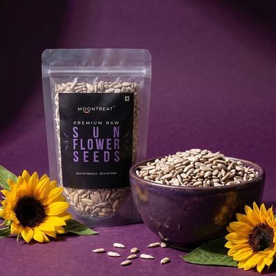 Moontreat Raw Sunflower Seeds – 100 g Pouch