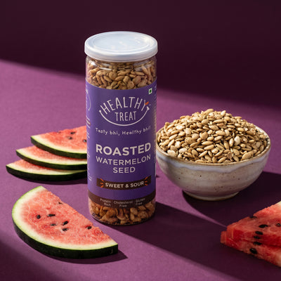 Healthy Treat Roasted Watermelon Seed Sweet & Sour – 125 g Jar